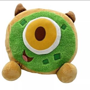 Disney Munchlings Monsters Inc Mike Wazowski Avocado Breakfast Bagel Plush